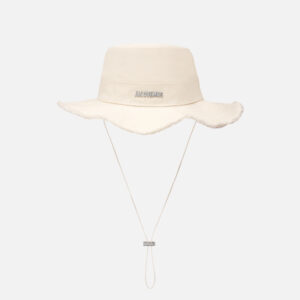 Jacquemus - chapéu de balde Artichaut - Creme