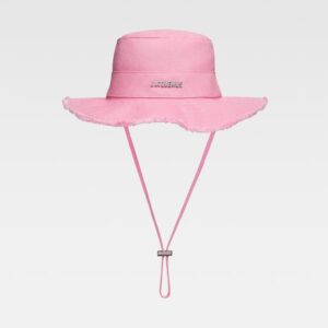 Jacquemus - chapéu de balde Artichaut -Rosa Claro