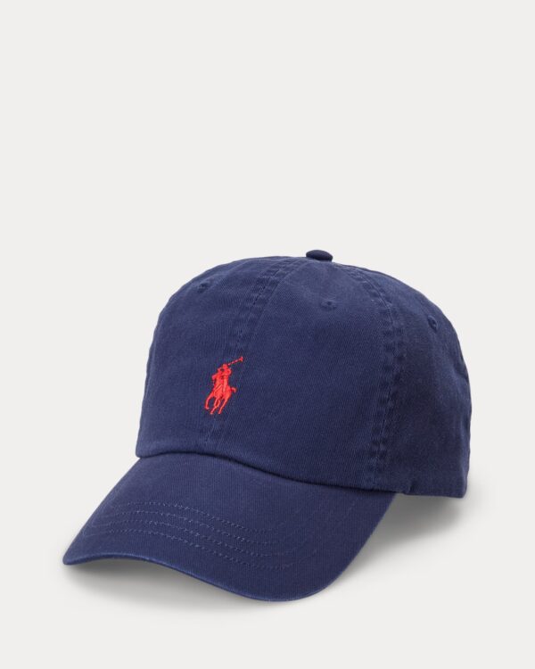 Polo Ralph Lauren algodao - Navy and red