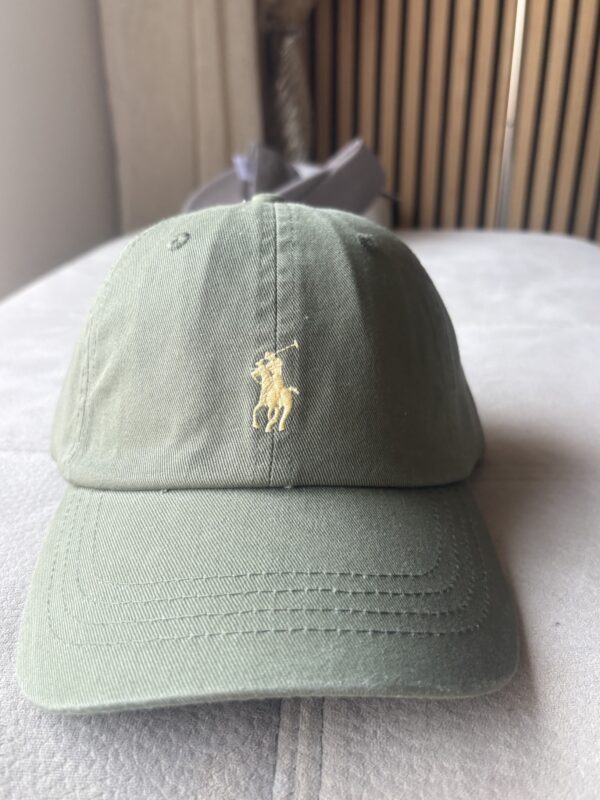 Polo Ralph Lauren algodao - Verde e Logo Amarelo dourado - Image 4